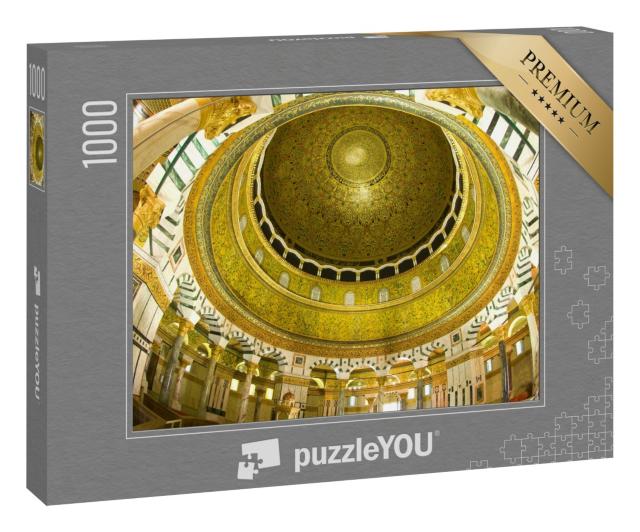 Puzzle 1000 Teile „Innenansicht der Kuppel des Felsendoms, Jerusalem“