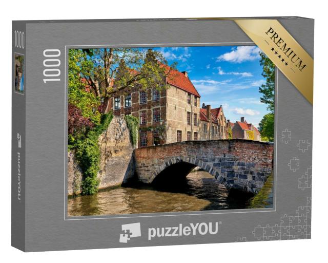 Puzzle 1000 Teile „Malerisches Brügge, Belgien“