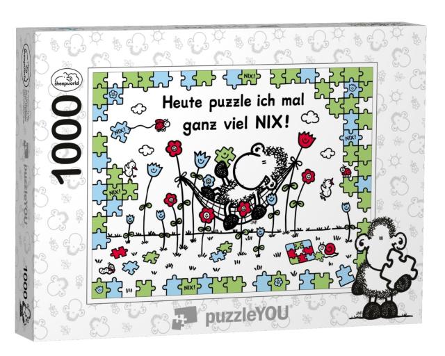 Puzzle 1000 Teile „Ganz viel NIX“