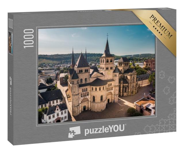 Puzzle 1000 Teile „Römisch-katholische Kirche in Trier, Rheinland-Pfalz, Deutschland“
