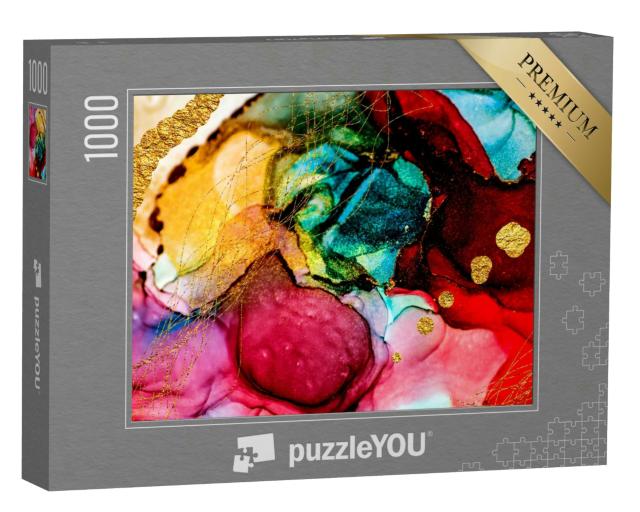 Puzzle 1000 Teile „Abstraktes Meisterwerk der Designkunst“