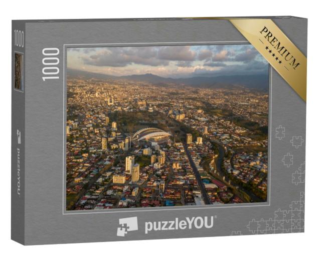 Puzzle 1000 Teile „Schöne Luftaufnahme der Sabana, San Jose, Costa Rica“