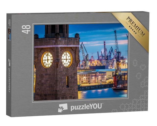 Puzzle 48 Teile „Hamburg“