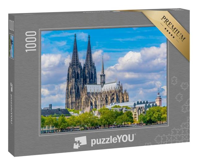 Puzzle 1000 Teile „Prachtvoller Dom in Köln, Deutschland“