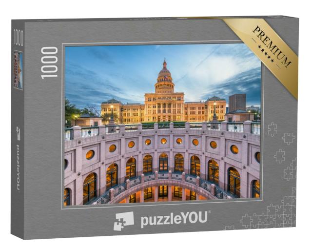 Puzzle 1000 Teile „Texsas State Capitol in Austin, Texas, USA“