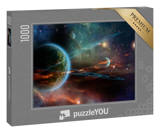 Puzzle 1000 Teile „Riese mit Zwillingsring“