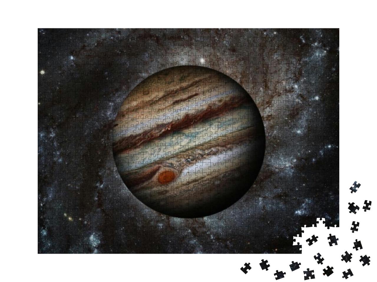 Puzzle 1000 Teile „Jupiter, NASA-Bildmaterial“