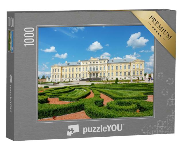 Puzzle 1000 Teile „Rundale Burg Lettland“