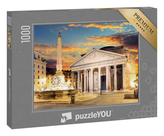Puzzle 1000 Teile „Rom: Das Pantheon“
