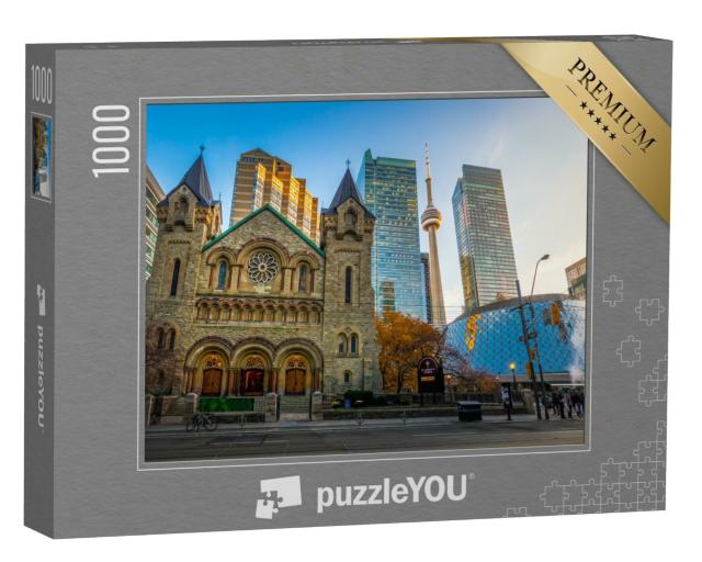 Puzzle 1000 Teile „Panoramablick auf die St. Andrew's Presbyterian Church, Toronto, Ontario, Kanada“