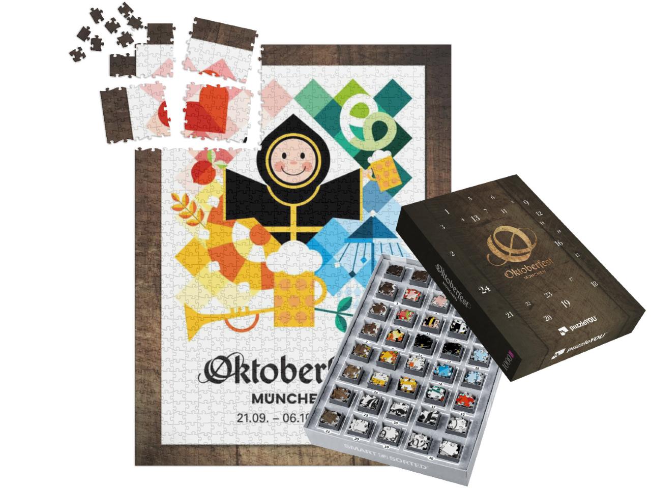 Puzzle-Adventskalender „OKTOBERFEST™ 2024 JAHRESMOTIV“