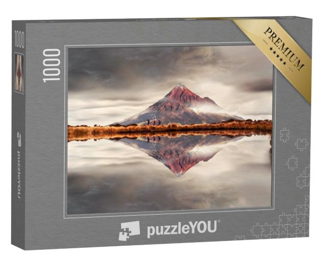 Puzzle 1000 Teile „Mount Taranaki, Neuseeland“