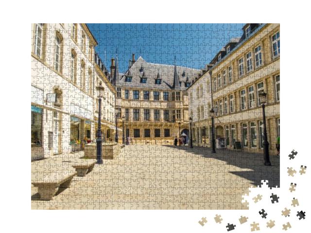 Puzzle 1000 Teile „Großherzoglicher Palast, Luxemburg“
