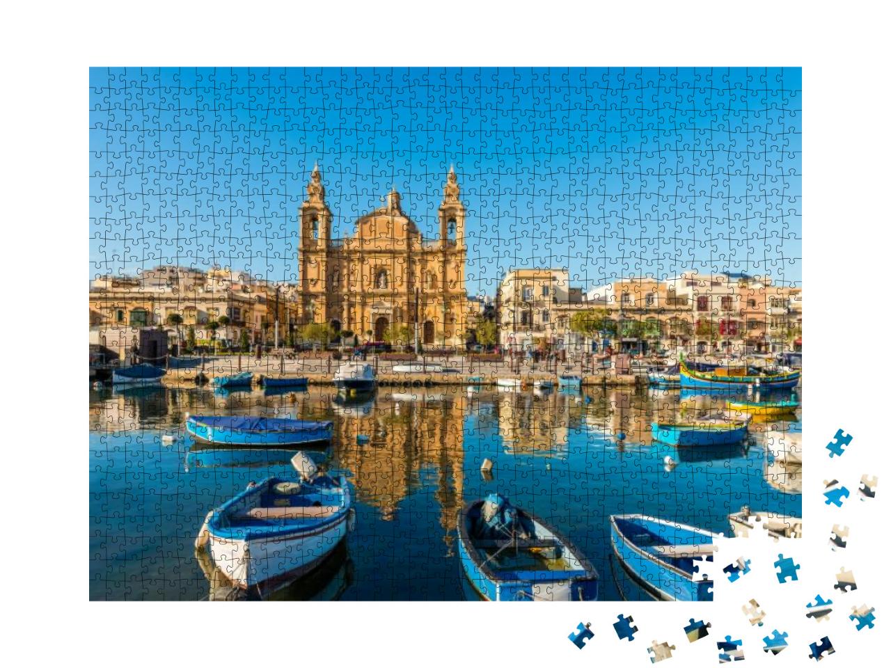 Puzzle 1000 Teile „Sliema auf Malta“