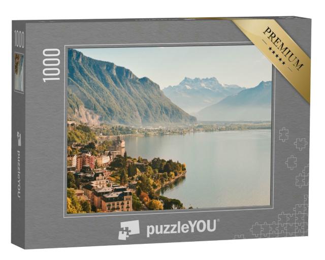 Puzzle 1000 Teile „Montreux am Genfer See, Schweiz“