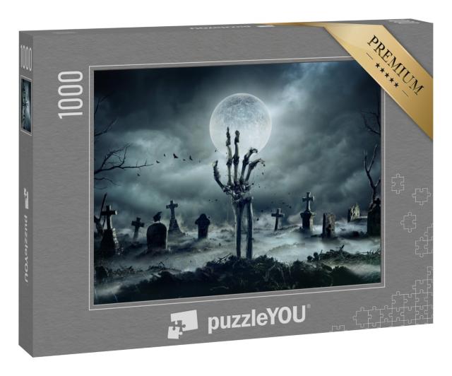 Puzzle 1000 Teile „Zombie, Halloween“