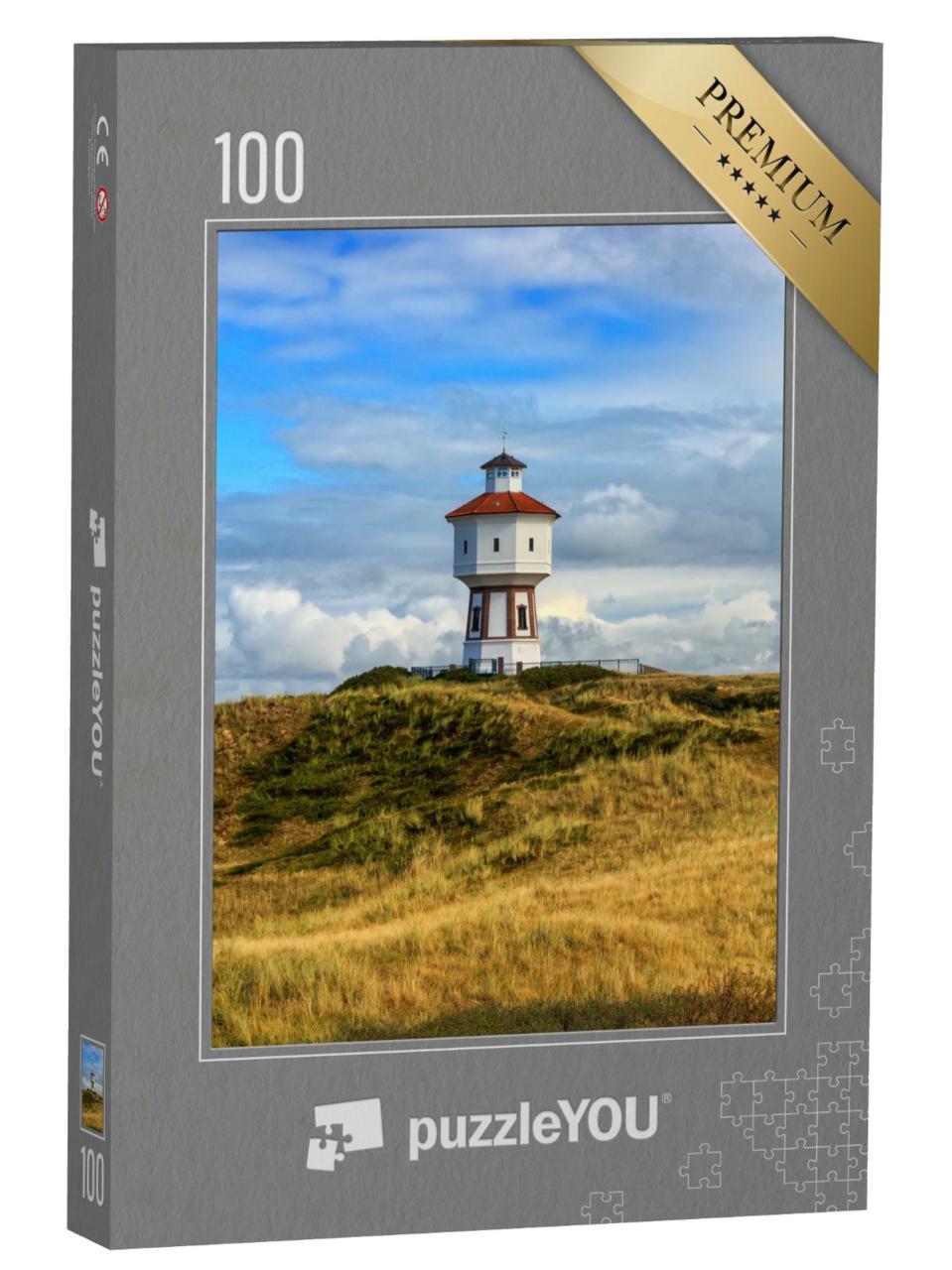 Puzzle 100 Teile „Leuchtturm auf der Insel Langeoog, Niedersachsen“