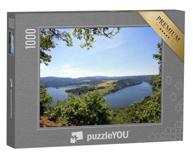 Puzzle 1000 Teile „Blick auf den Edersee“