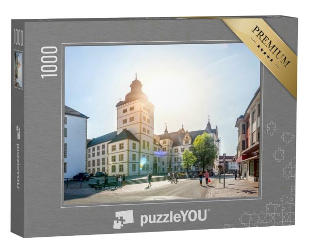 Puzzle 1000 Teile „Altstadt von Paderborn, Deutschland“