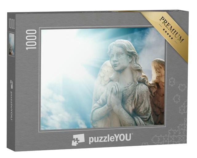 Puzzle 1000 Teile „Antike Statue eines wunderbaren Engels“