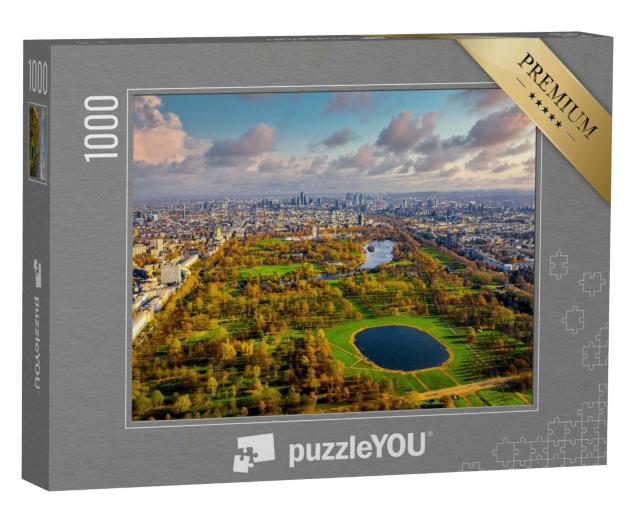 Puzzle 1000 Teile „London: Hyde Park aus der Vogelperspektive“