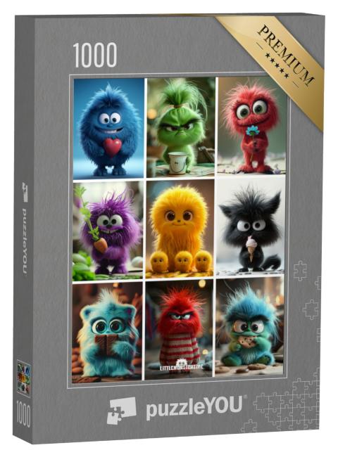 Puzzle 1000 Teile „LITTLEMONSTERTIME: Collage“