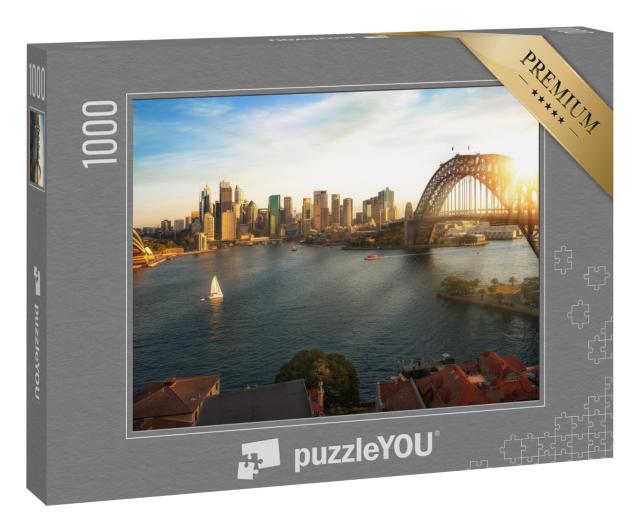 Puzzle 1000 Teile „Panoramablick auf Sydney“
