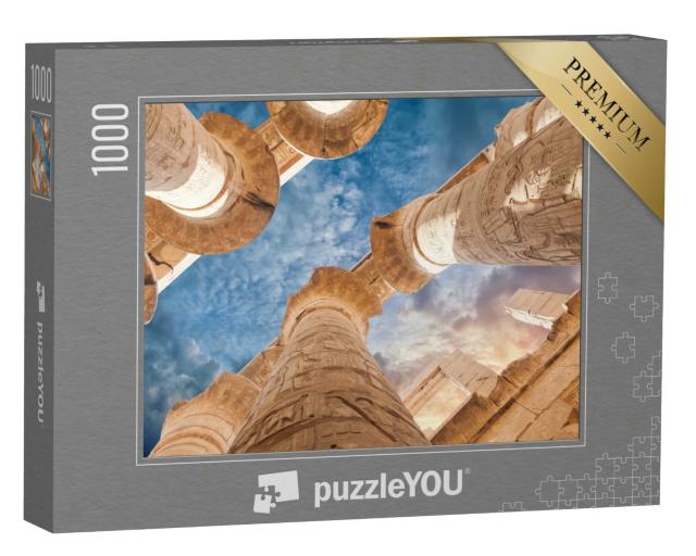 Puzzle 1000 Teile „Die Tempel von Karnak, Luxor, Ägypten“