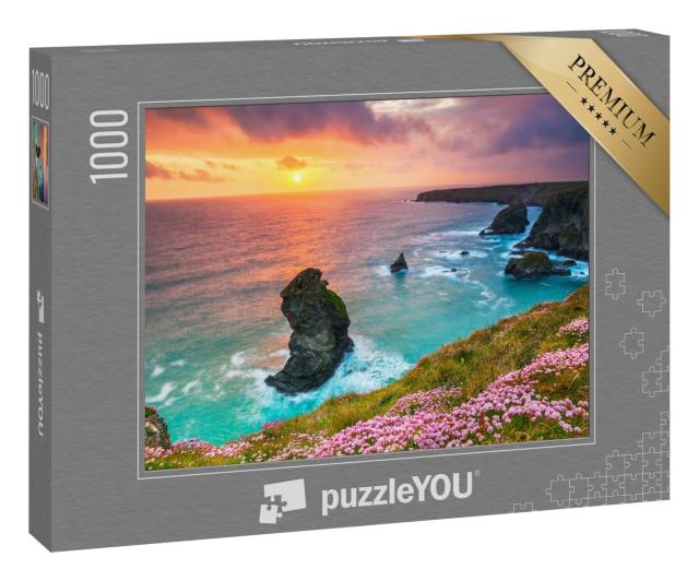 Puzzle 1000 Teile „Beruthan Steps, Nord-Cornwall, Großbritannien“