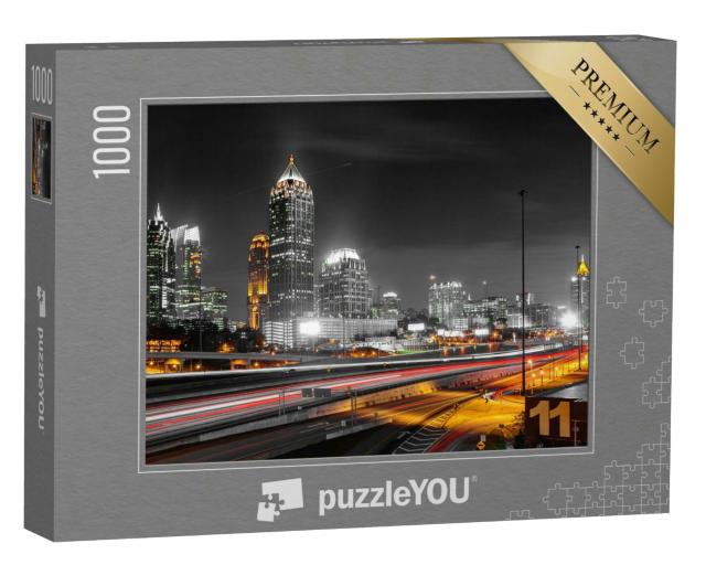 Puzzle 1000 Teile „Beeindruckende Innenstadt von Atlanta, Georgia, USA“