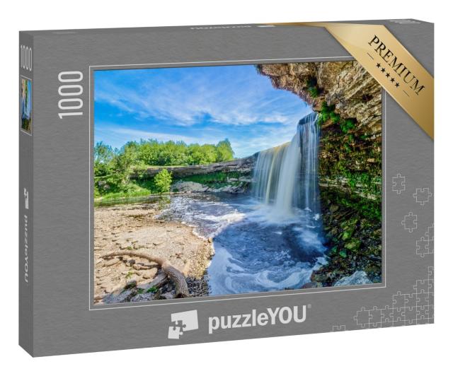 Puzzle 1000 Teile „Jagala Wasserfall in Nord-Estland“