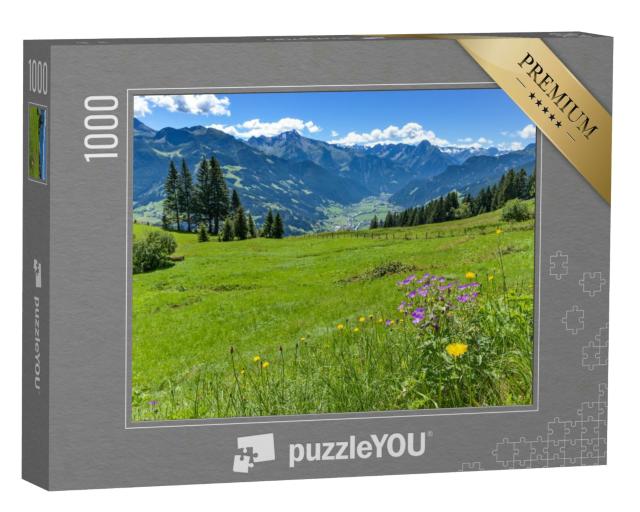 Puzzle 1000 Teile „Zillertal, Tirol“