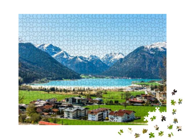 Puzzle 1000 Teile „Pertisau am Achensee, Österreich“