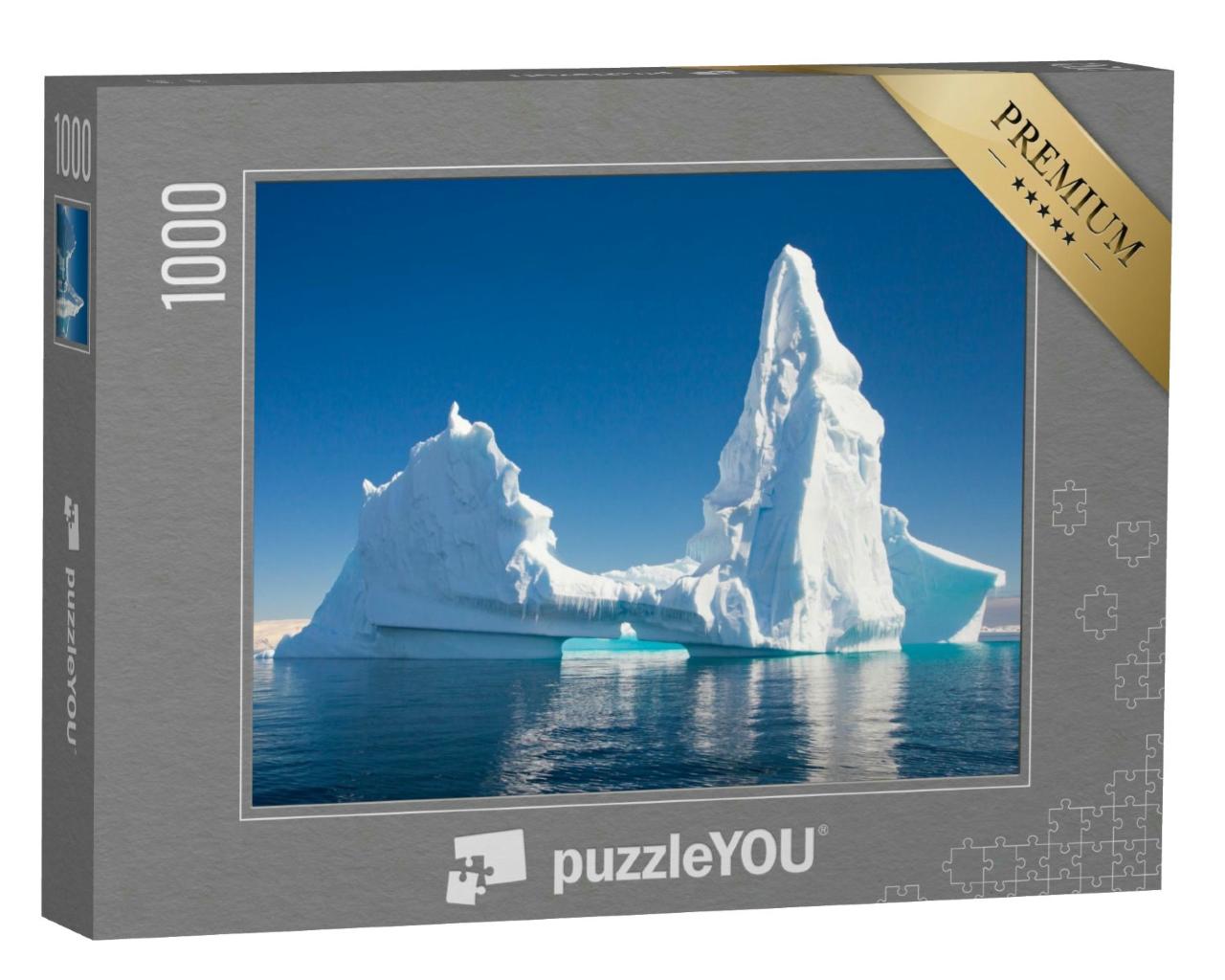 Puzzle 1000 Teile „Schöner Eisberg, Antarktis“