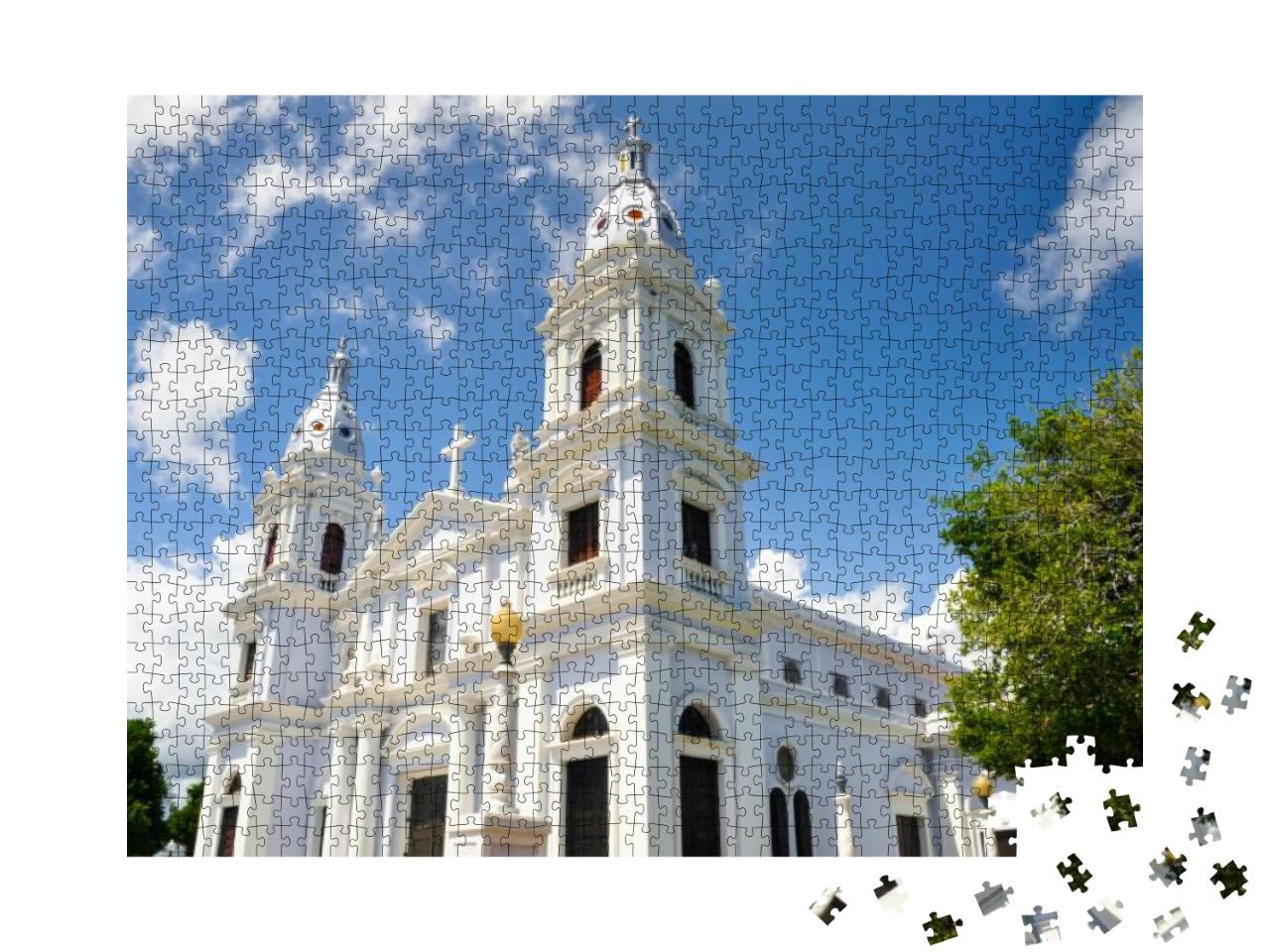 Puzzle 1000 Teile „Kathedrale La Guadalupe, Puerto Rico“
