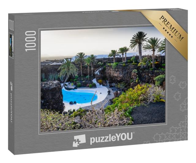 Puzzle 1000 Teile „Jameos del Agua, Lanzarote, Kanarische Inseln, Spanien“
