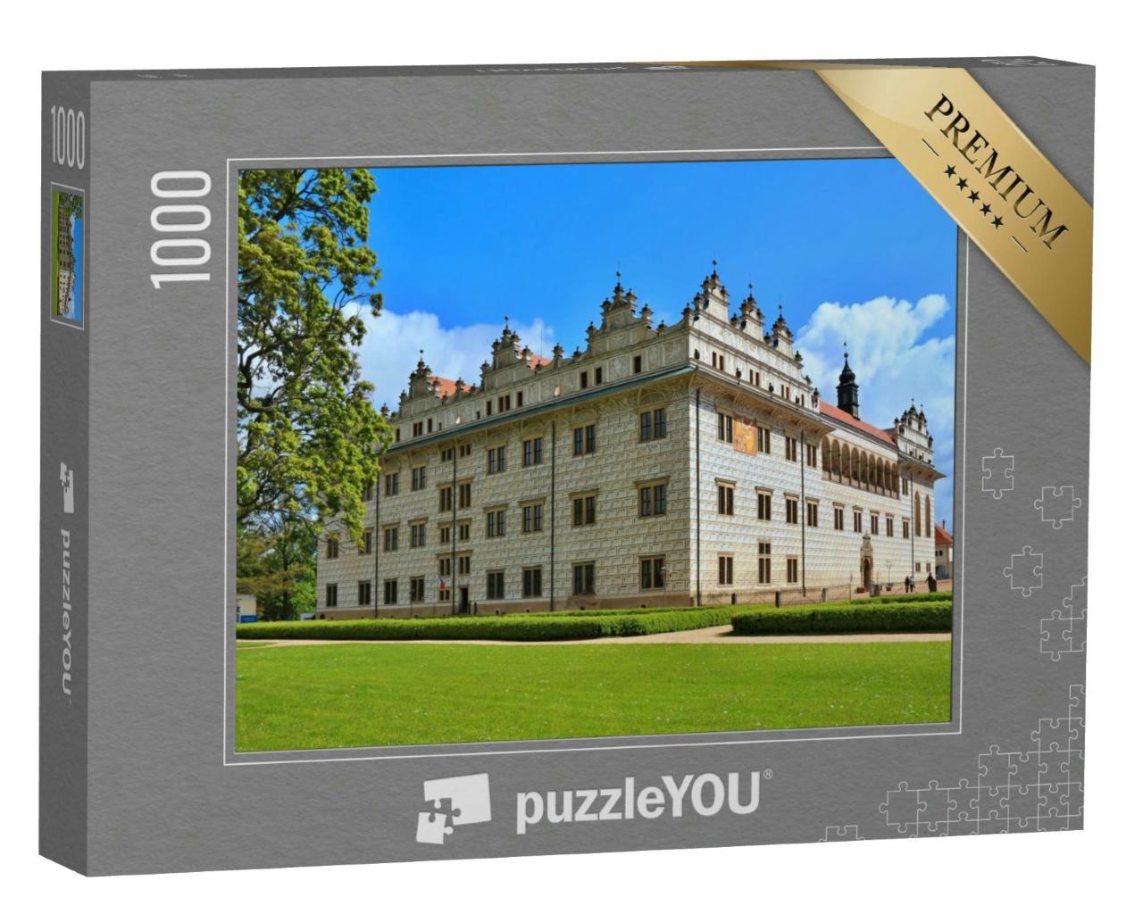 Puzzle 1000 Teile „Schloss Litomysl, UNESCO-Welterbe, Tschechische Republik“