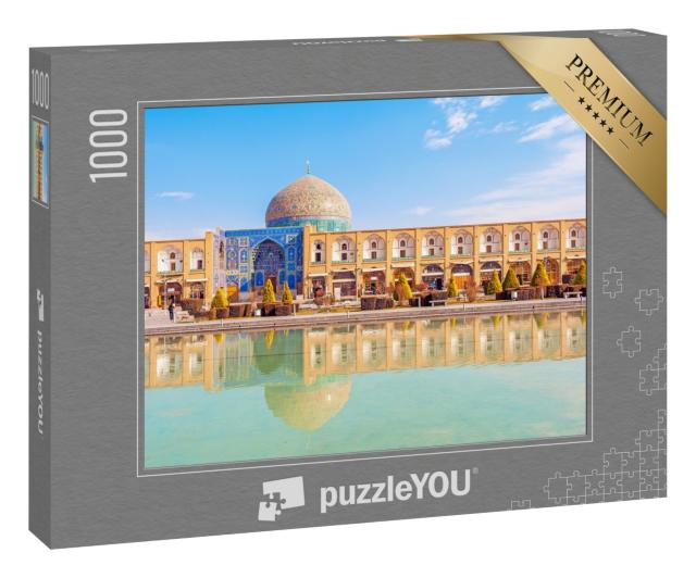 Puzzle 1000 Teile „Scheich-Lotfollah-Moschee am Naqsh-e Jahan-Platz in Isfahan, Iran“