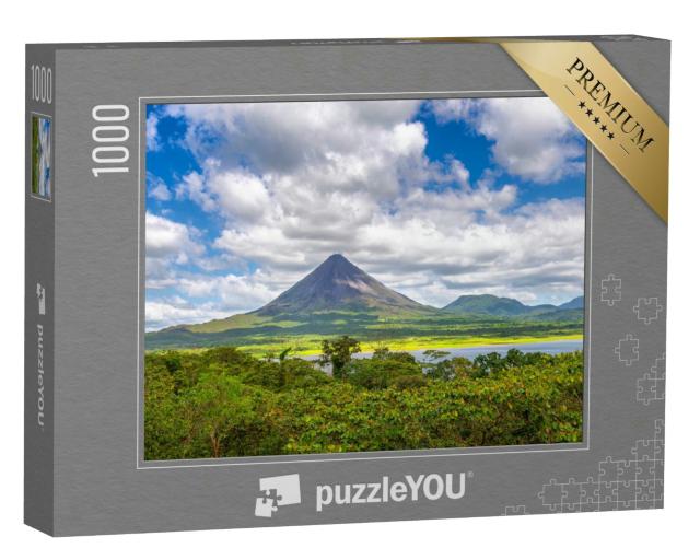 Puzzle 1000 Teile „Vulkan Arenal, La Fortuna, Costa Rica“