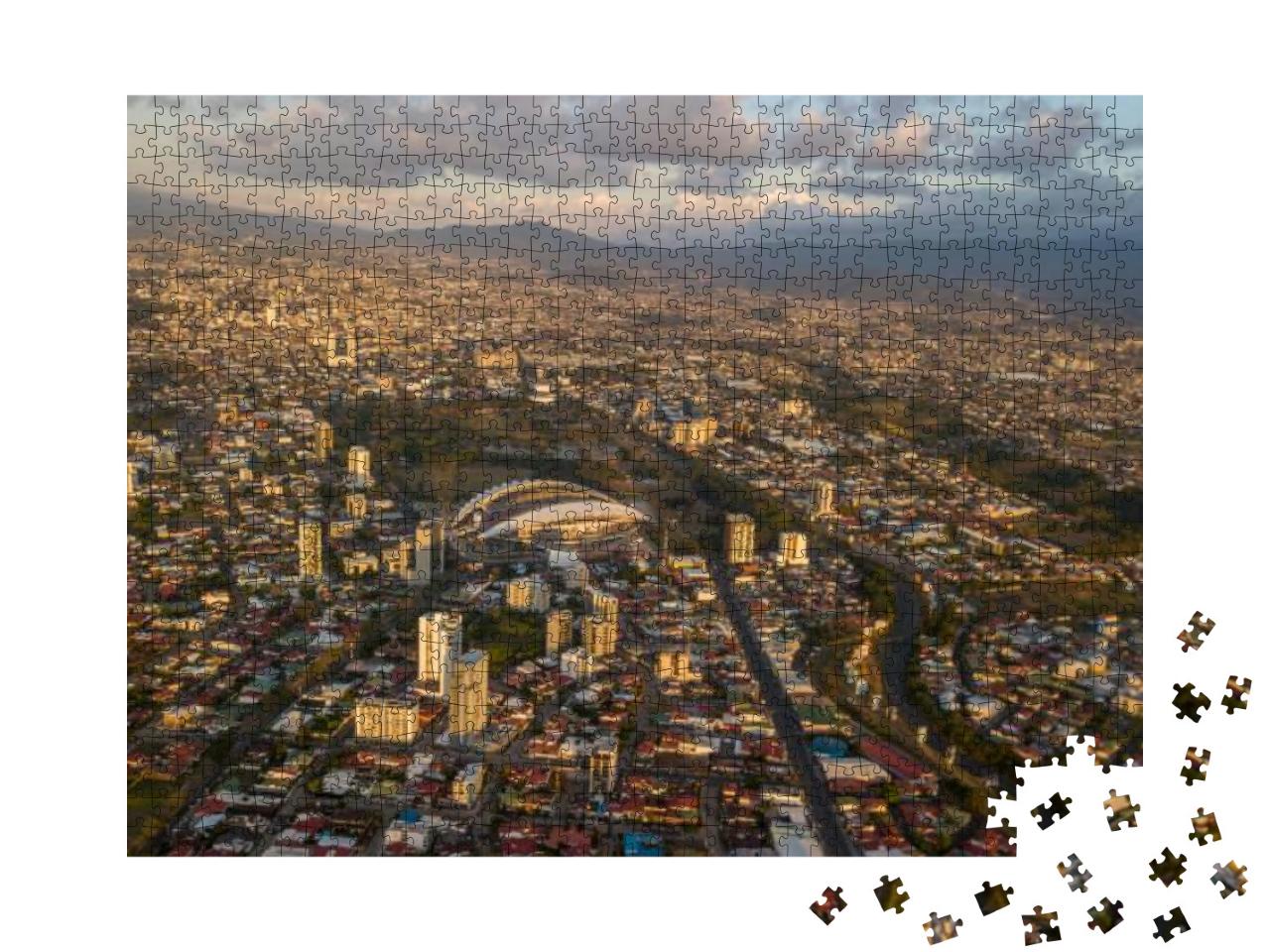 Puzzle 1000 Teile „Schöne Luftaufnahme der Sabana, San Jose, Costa Rica“