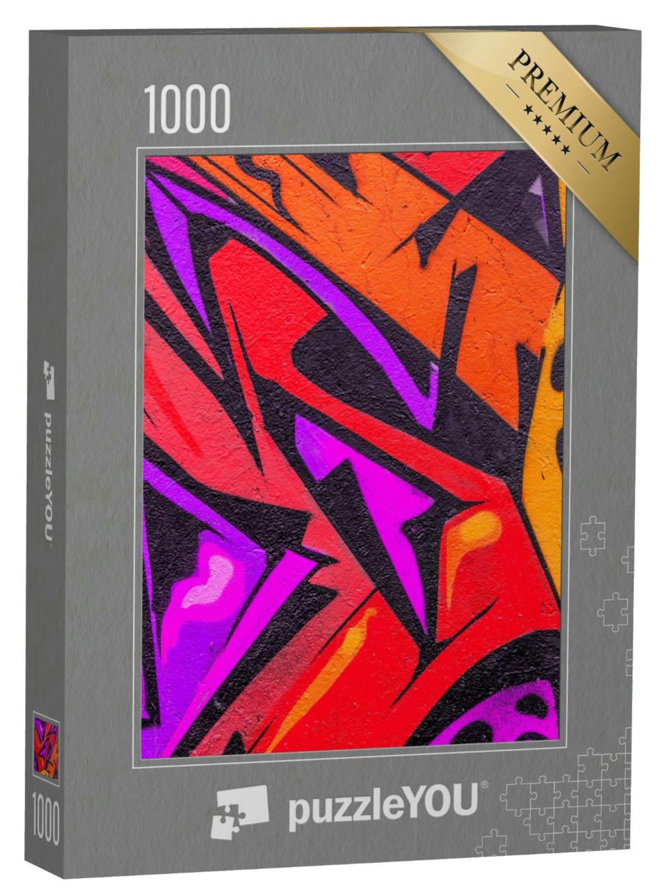 Puzzle 1000 Teile „Nahaufnahme: Graffiti“