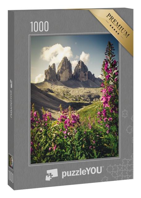 Puzzle 1000 Teile „Drei Zinnen, Südtirol, Alpen, Dolomiten“