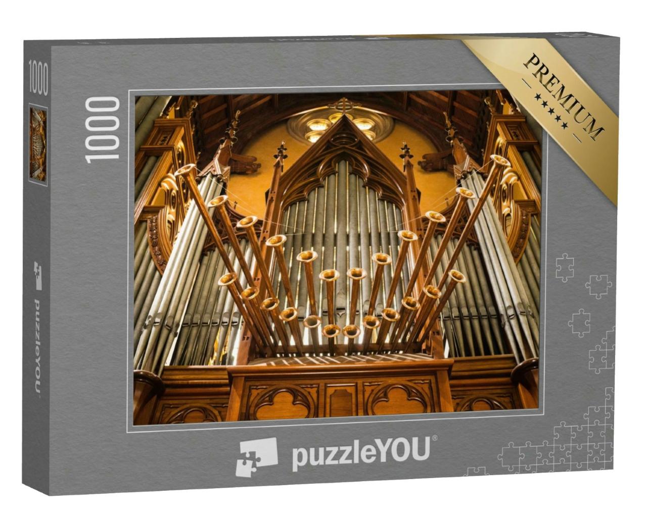 Puzzle 1000 Teile „Orgel in einer Kirche“