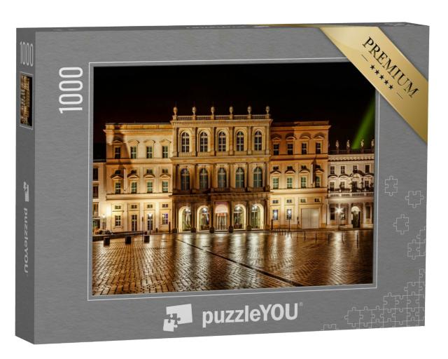 Puzzle 1000 Teile „Aufnahme vom Museum Barberini am Abend“