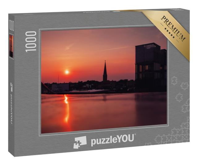Puzzle 1000 Teile „Braunschweig im Abendlicht, Deutschland“