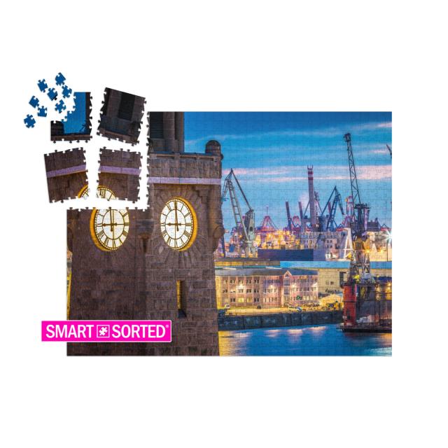 SMART SORTED® | Puzzle 1000 Teile „Hamburg“