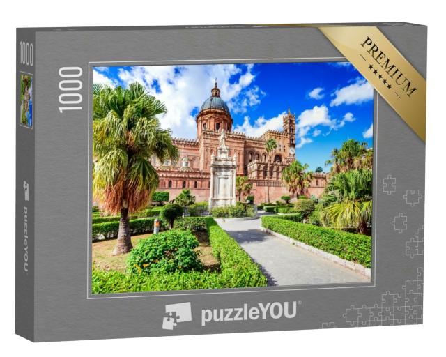 Puzzle 1000 Teile „Palermo, Sizilien: Die normannische Kathedrale Mariä Himmelfahrt“