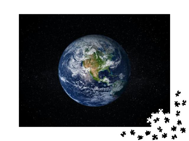 Puzzle 1000 Teile „Die Erde“