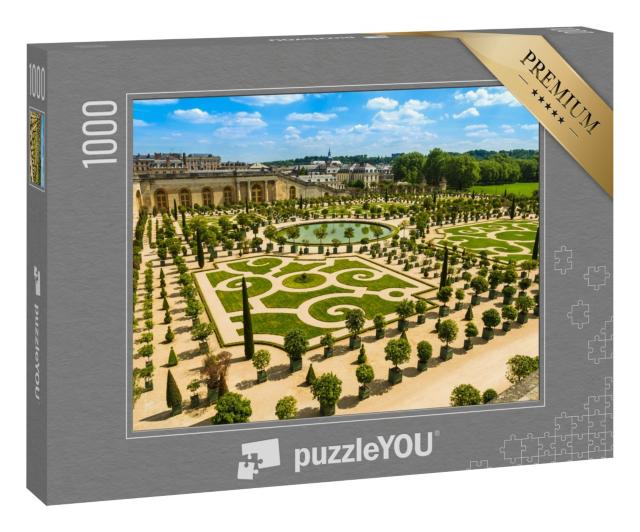 Puzzle 1000 Teile „Die Gärten von Versailles, Frankreich“