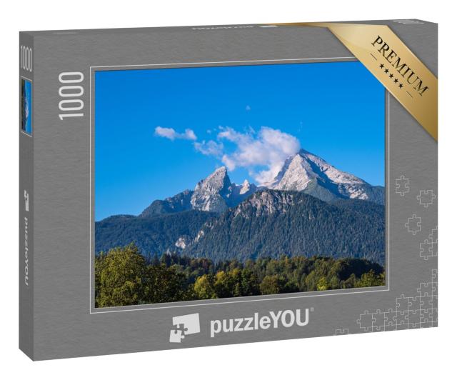 Puzzle 1000 Teile „Watzmann in den Berchtesgadener Alpen, Deutschland“